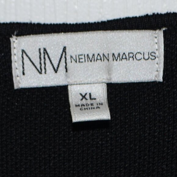 Neiman Marcus Black Midi Dress - Picture 2 of 3